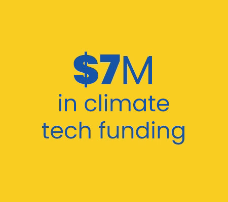 $7M in climate tech funding
